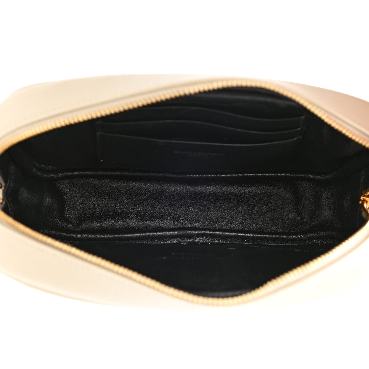 Saint Laurent Grain De Poudre Matelasse Monogram Mini Lou Camera Bag Crema Soft 4 of 10
