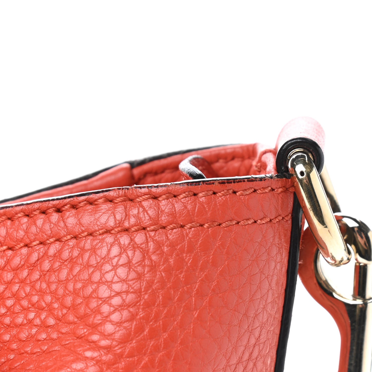 Gucci Cellarius Calfskin Medium Miss GG Top Handle Bag New Dark Orange 12 of 16