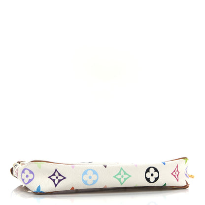 Louis Vuitton Monogram Multicolor Pochette Accessories White 4 of 10