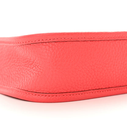 Hermes Taurillon Clemence Evelyne TPM Rouge Pivoine 9 of 14