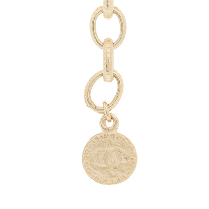 Chanel Pearl CC 100th Anniversary Necklace Light Gold 3 of 5