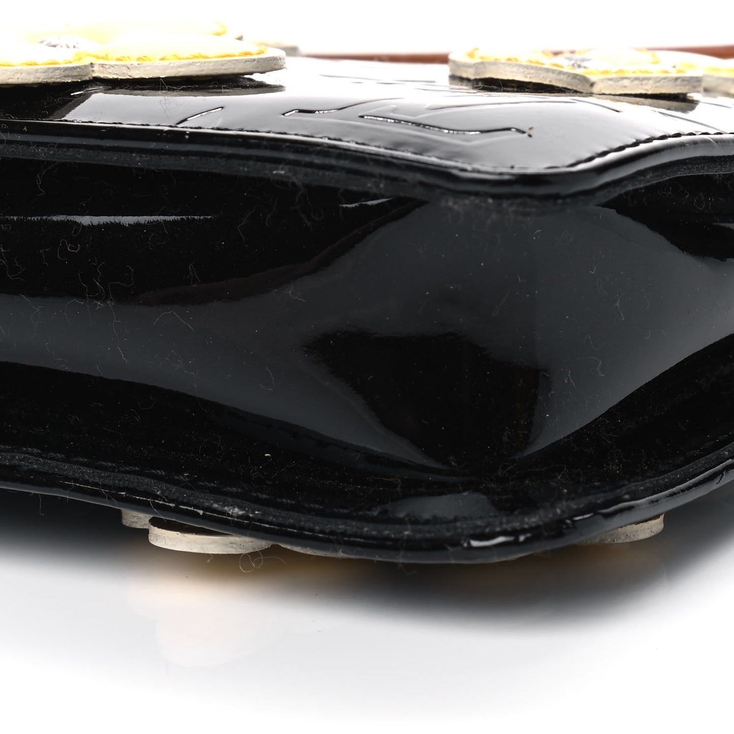 Vernis Lexington Fleurs Pochette Black