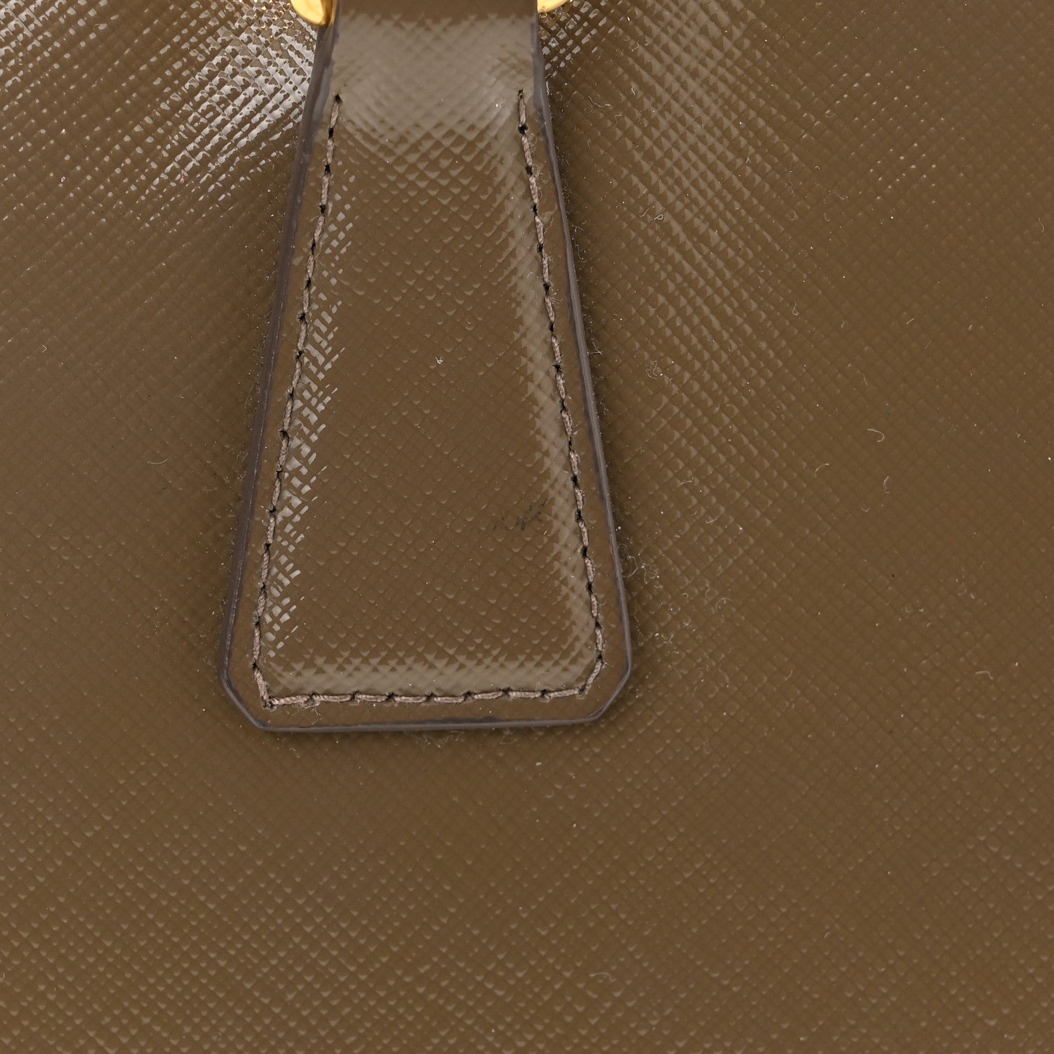 Prada Saffiano Vernice Small Promenade Tote Argilla 13 of 13