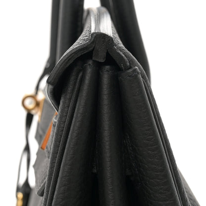 Hermes Togo Birkin 35 Black 11 of 12