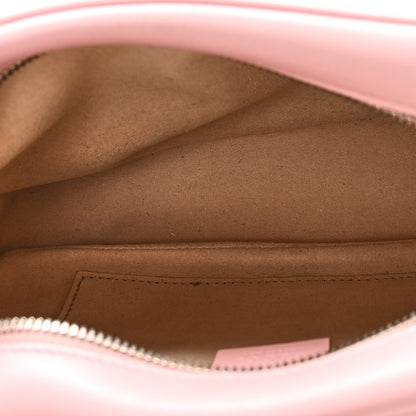 Gucci Calfskin Matelasse Small GG Marmont Chain Shoulder Bag Wild Rose 5 of 11