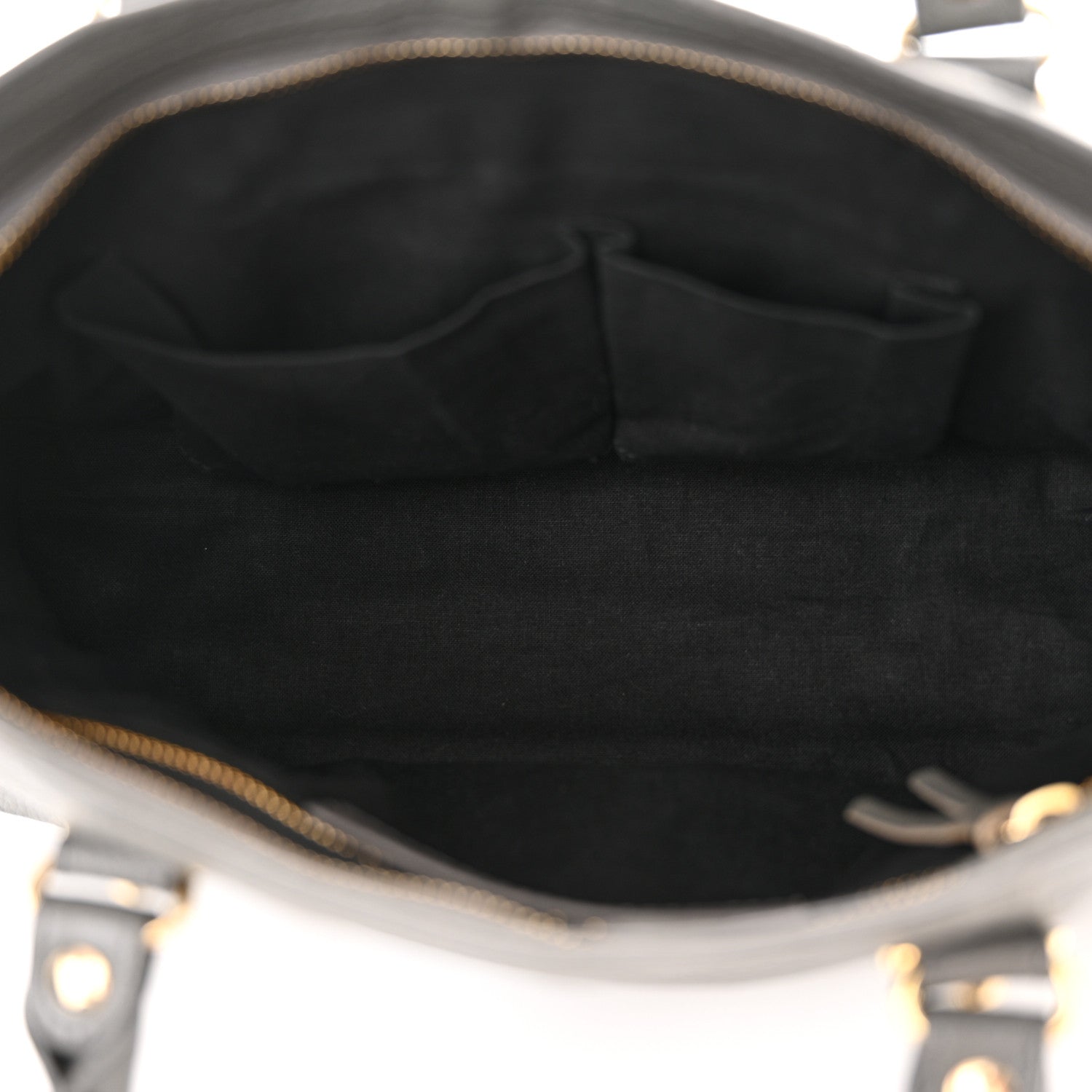 Balenciaga Chevre Gold Metallic Edge Hardware S City Gris Acier 6 of 13