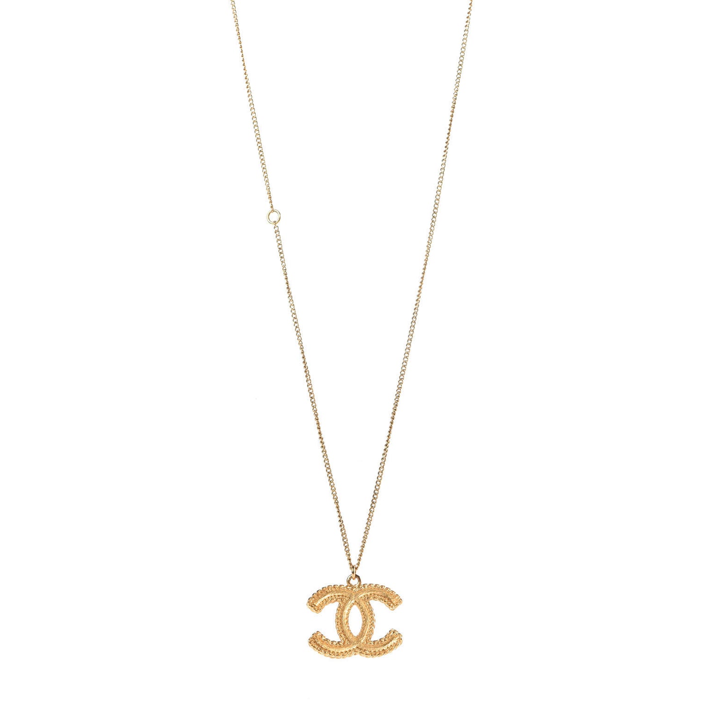 CC Necklace Matte Gold