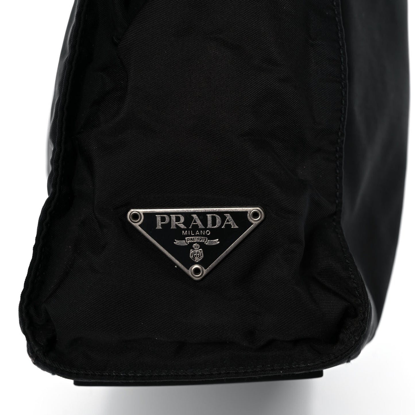 Nylon Vela Shopping Tote Black