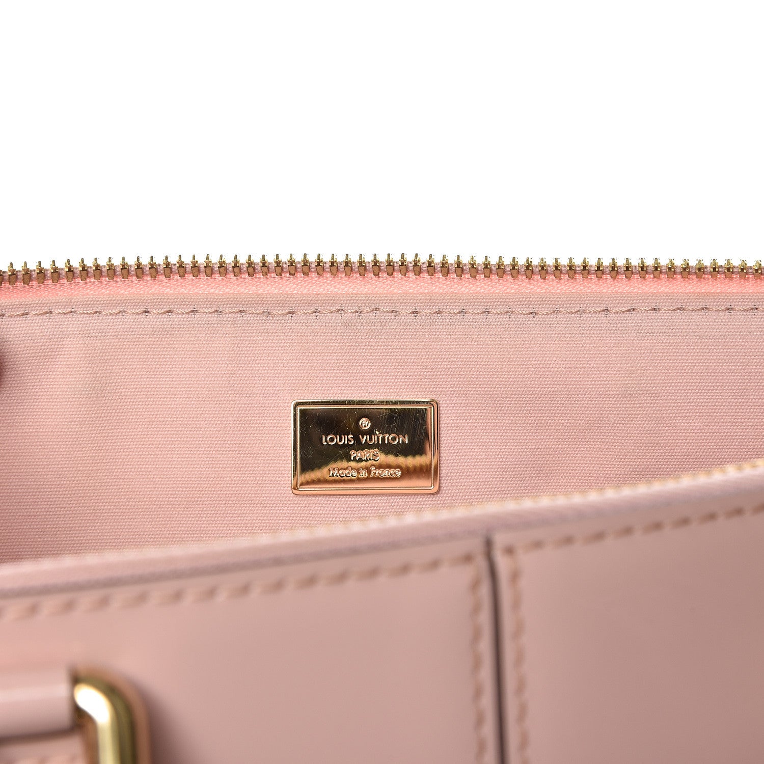 Louis Vuitton Patent Calfskin Miroir Tote Rose Ballerine 12 of 13