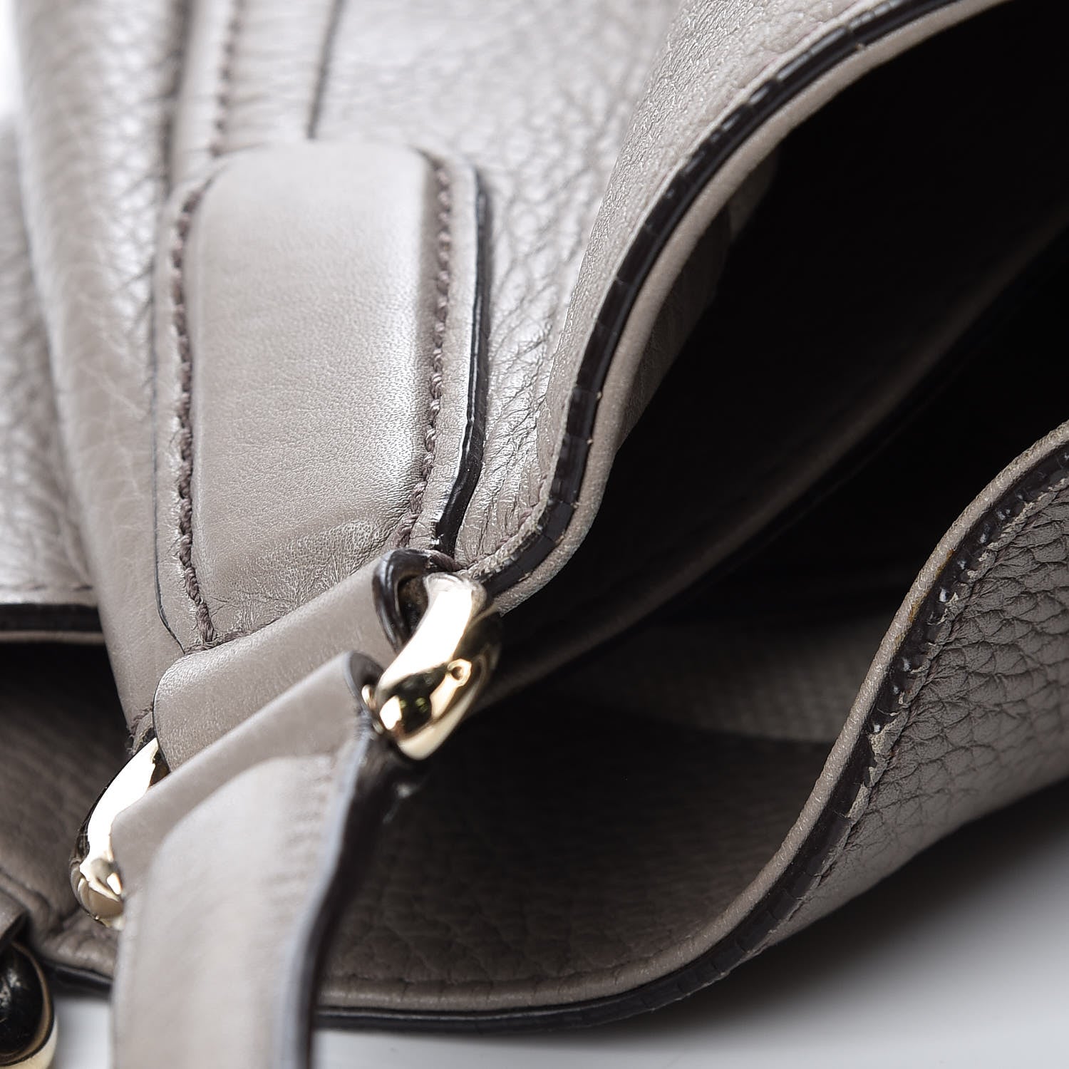 Gucci Cellarius Calfskin Large Soho Shoulder Bag New Fango 14 of 26