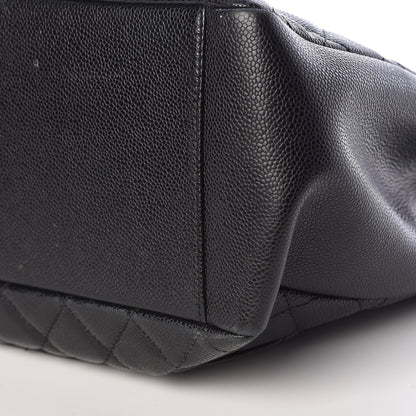 Chanel Caviar Quilted Grand Shopping Tote GST Black 11 of 12