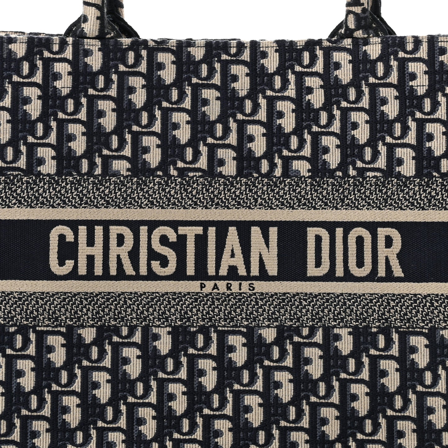 Oblique Medium Book Tote Blue Multicolor