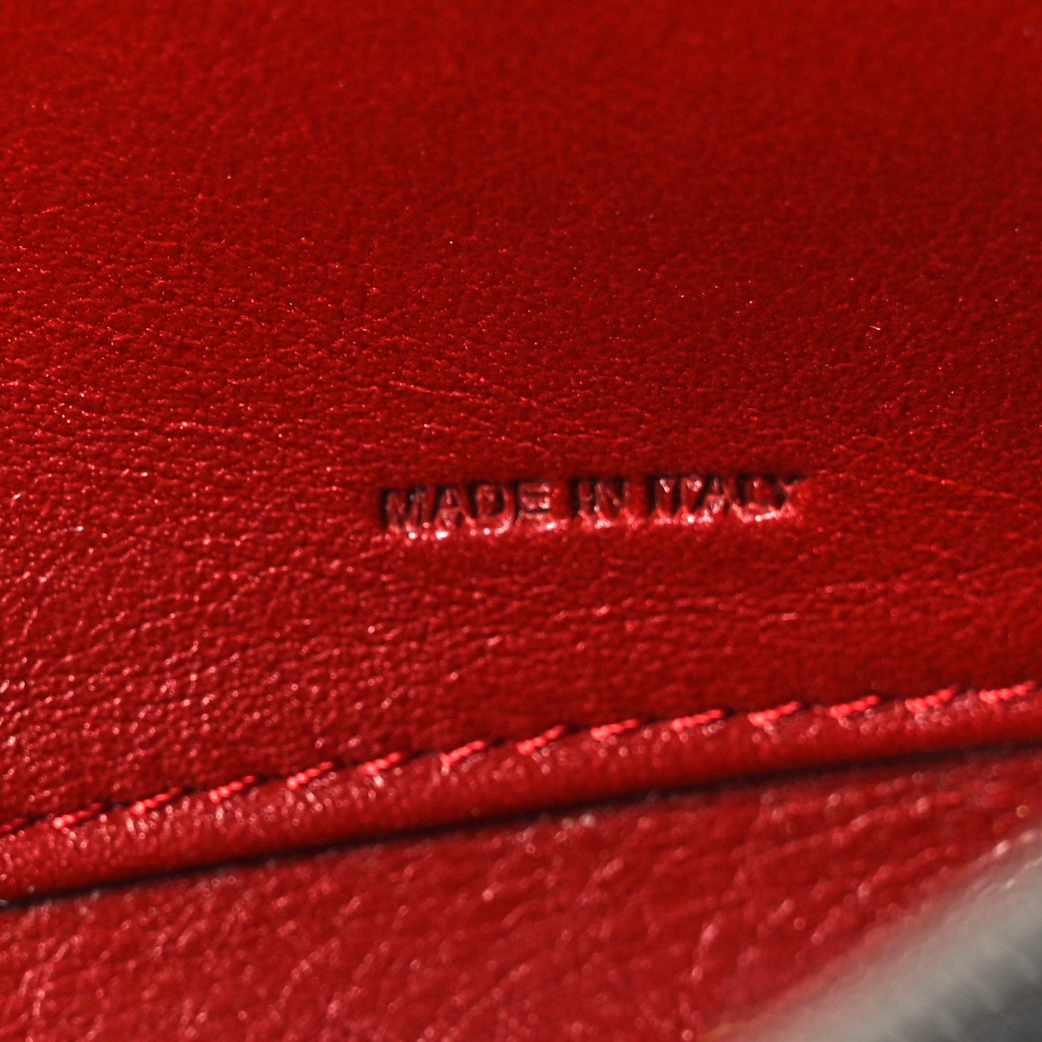 Fendi Zucca Zip Around Wallet Red 6 of 9