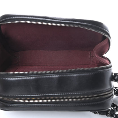 Chanel Lambskin Small Coco Boy Camera Case Black 5 of 13