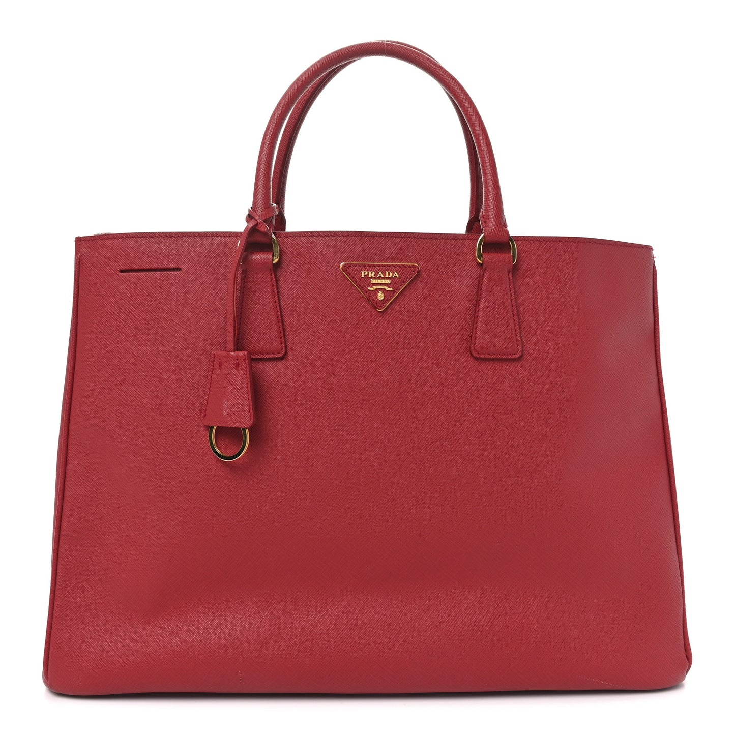 Saffiano Lux Large Tote Fuoco