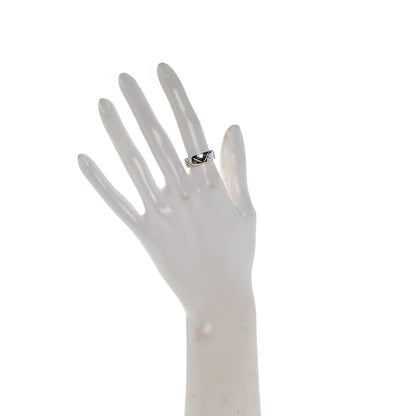 Chanel 18K White Gold Small Coco Crush Ring 53 6.25 2 of 5