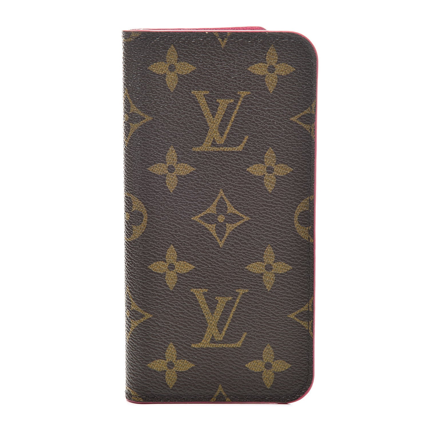 Louis Vuitton Monogram iPhone X/XS Folio Case Rose Pop 1 of 9