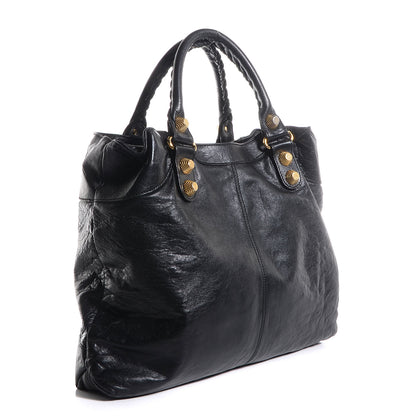 Balenciaga Agneau Giant 21 Gold Hardware Brief Black 4 of 11