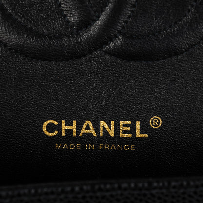 Chanel Caviar Quilted Medium Double Flap Black 6 of 9