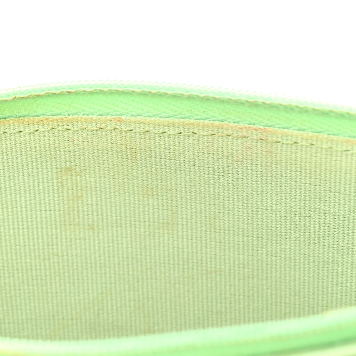 Chanel Caviar Quilted Wallet on Chain WOC Light Green 16 of 20