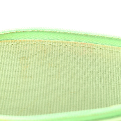 Chanel Caviar Quilted Wallet on Chain WOC Light Green 16 of 20