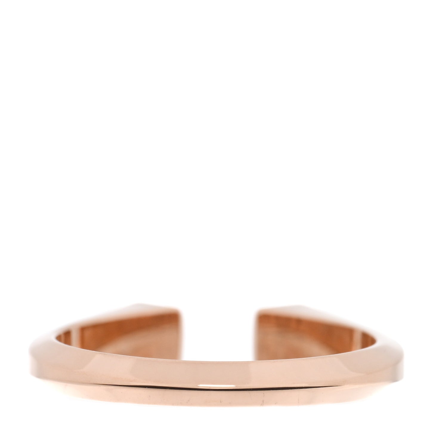 18K Rose Gold Diamond PM Clou de Forge Ring 54 6.75