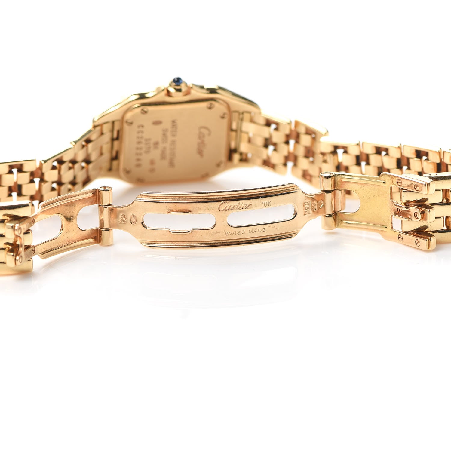 Cartier 18K Yellow Gold 22mm Panthere Quartz Watch 5 of 5