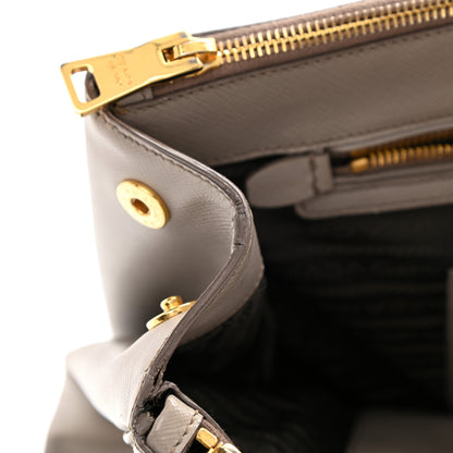 Prada Saffiano Large Galleria Double Zip Tote Argilla 12 of 18