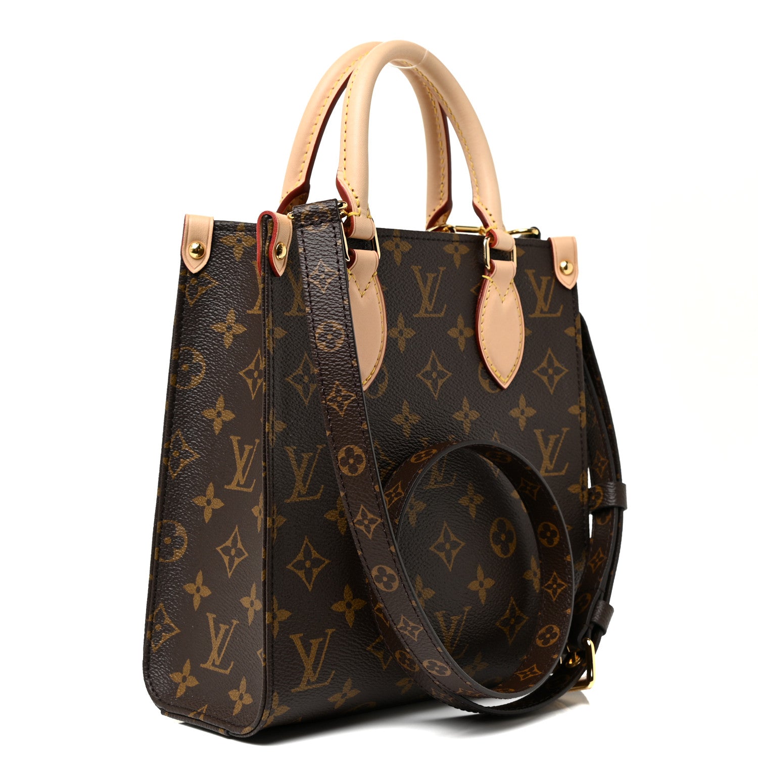 Louis Vuitton Monogram Sac Plat BB 3 of 10