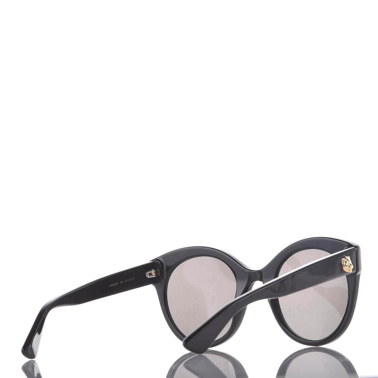 Round GG Sunglasses GG0028SA Black