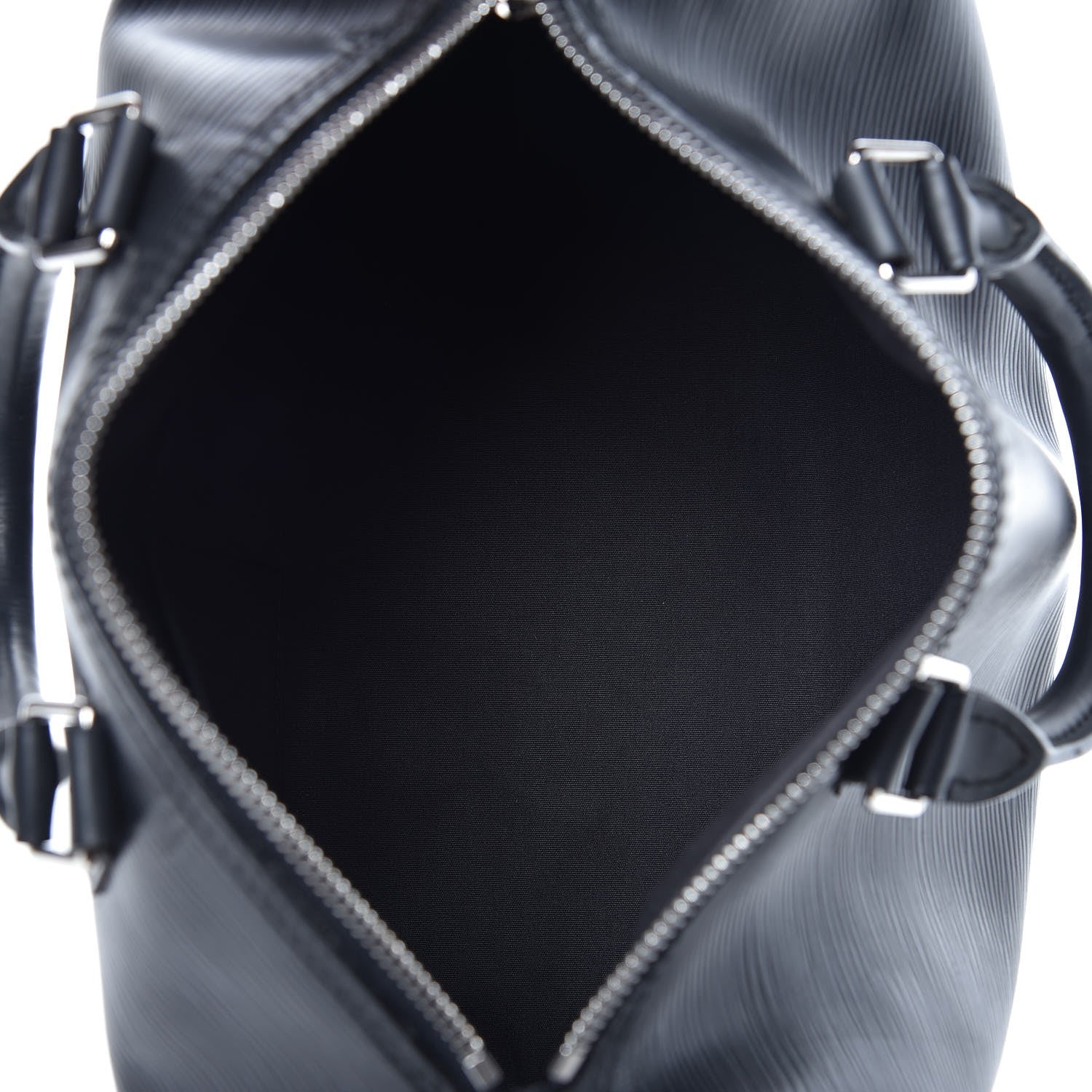 Louis Vuitton Epi Speedy 25 Black 4 of 8