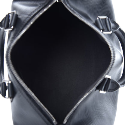Louis Vuitton Epi Speedy 25 Black 4 of 8