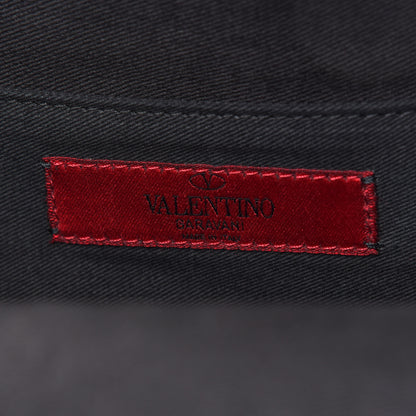 Valentino Garavani Calfskin Medium Rockstud All Over Backpack Black 6 of 8