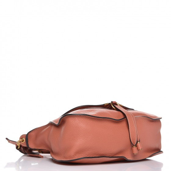 Chloe Calfskin Medium Marcie Satchel Coral 5 of 11