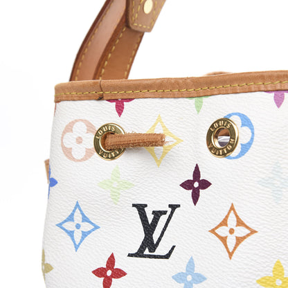 Louis Vuitton Monogram Multicolor Petit Noe White 13 of 13