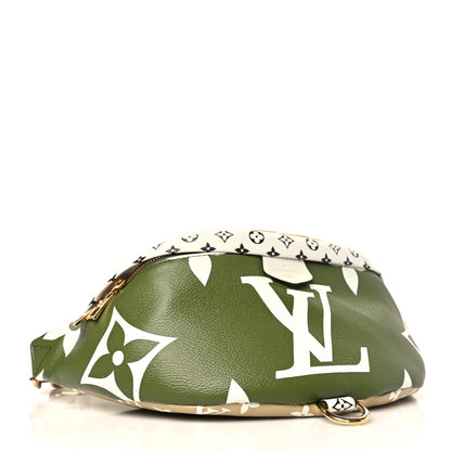 Louis Vuitton Monogram Giant Bumbag Kaki Beige 4 of 8