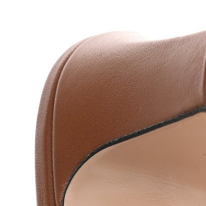 Gucci X DANS LE VERT Faux Fur Horsebit Mules 37 Brown 11 of 11