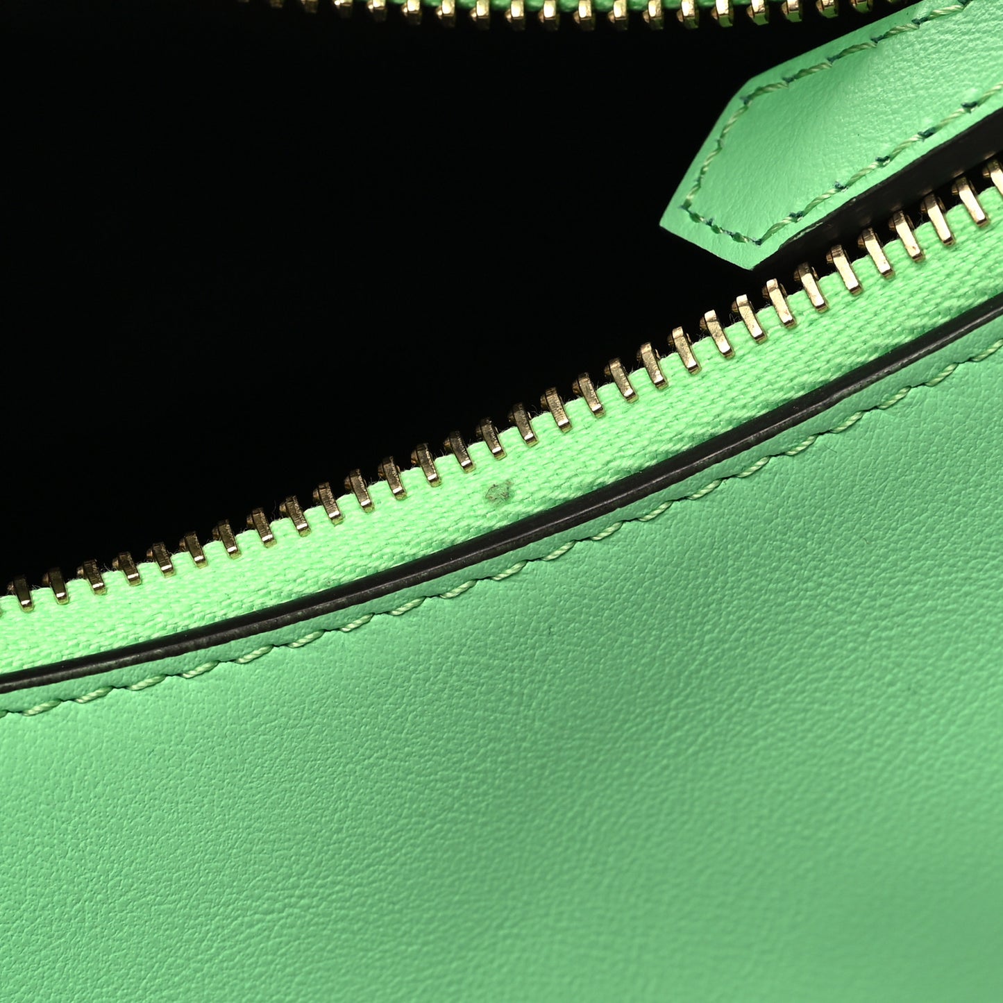 Vitello Grace Matte Small Fendigraphy Hobo Bag Edamame