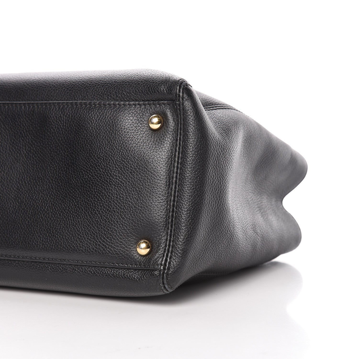 Chanel Calfskin Small Cerf Shopper Tote Black 15 of 17