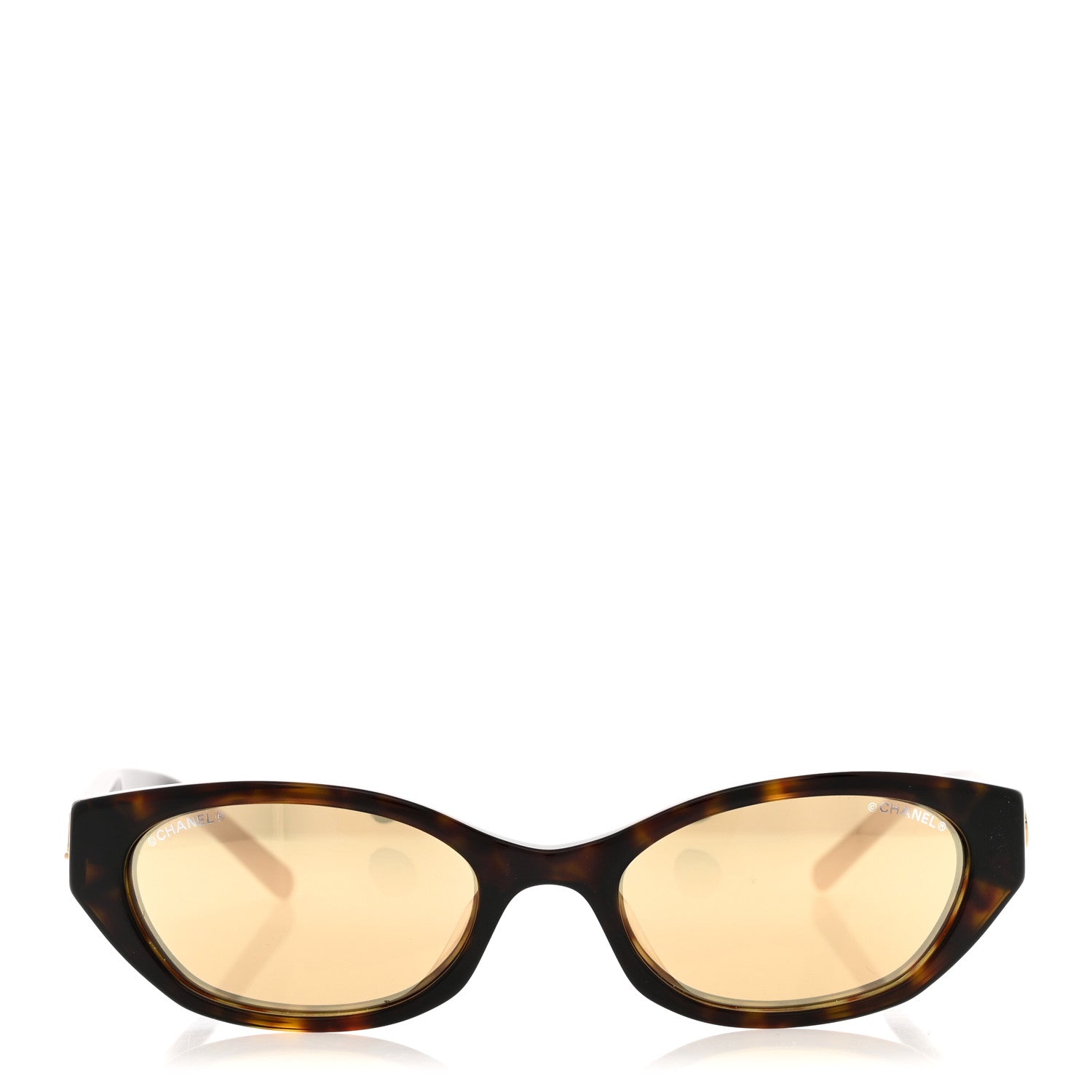 Chanel Rectangle Sunglasses A71280 Tortoise 2 of 8