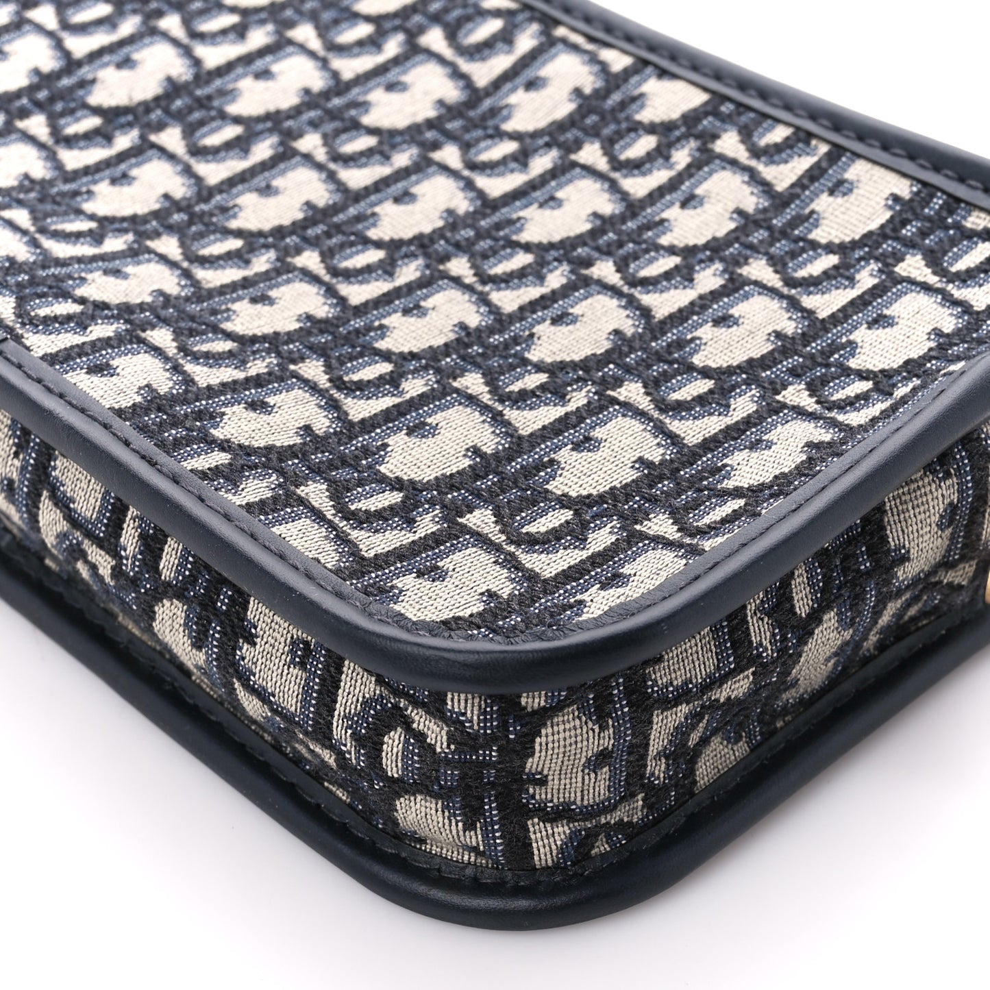 Oblique Diorquake Clutch Blue