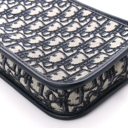 Christian Dior Oblique Diorquake Clutch Blue 10 of 10