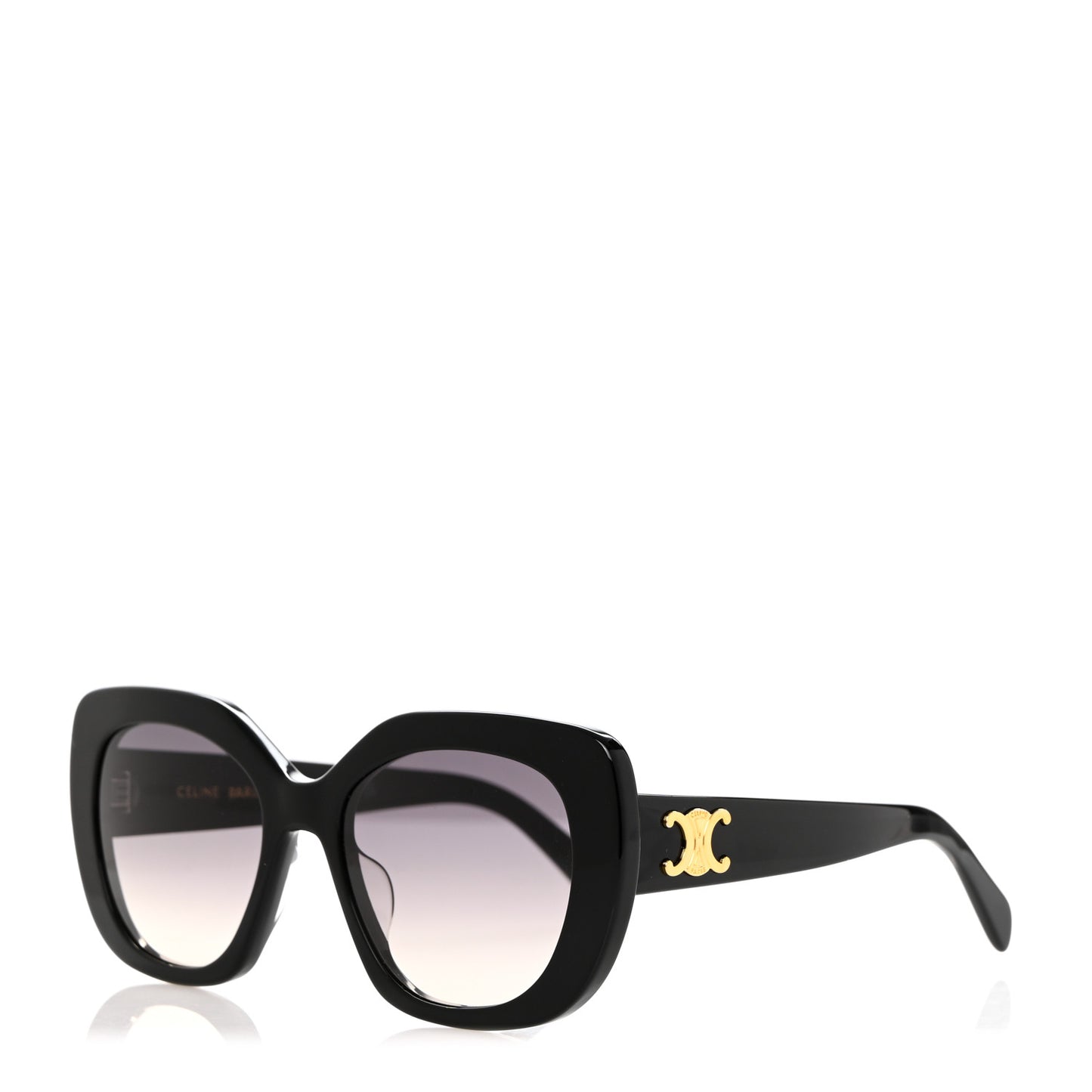 Acetate Triomphe 01 Square Sunglasses CL 40226U Black
