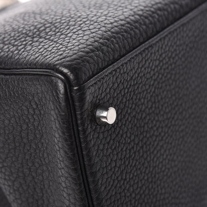 Hermes Fjord Kelly Retourne 40 Black 46 of 47
