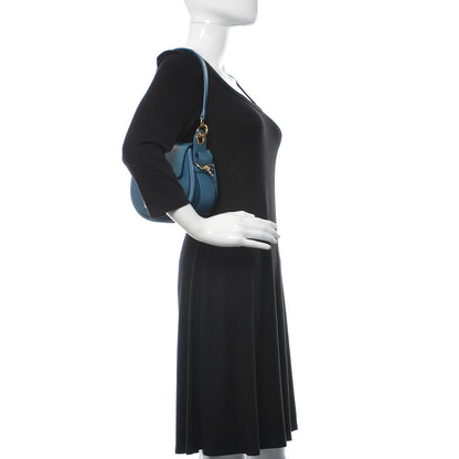 Chloe Calfskin Small Tess Bag Vinyl Blue 3 of 7