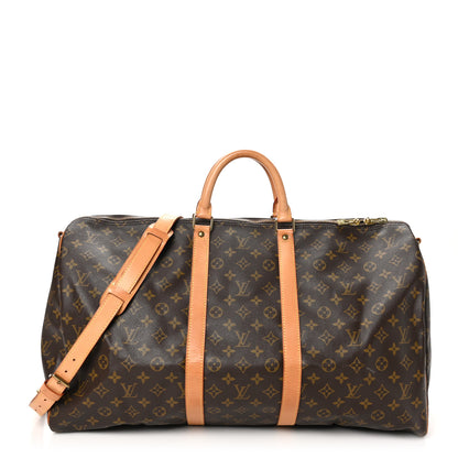 Louis Vuitton Monogram Keepall Bandouliere 55 1 of 11
