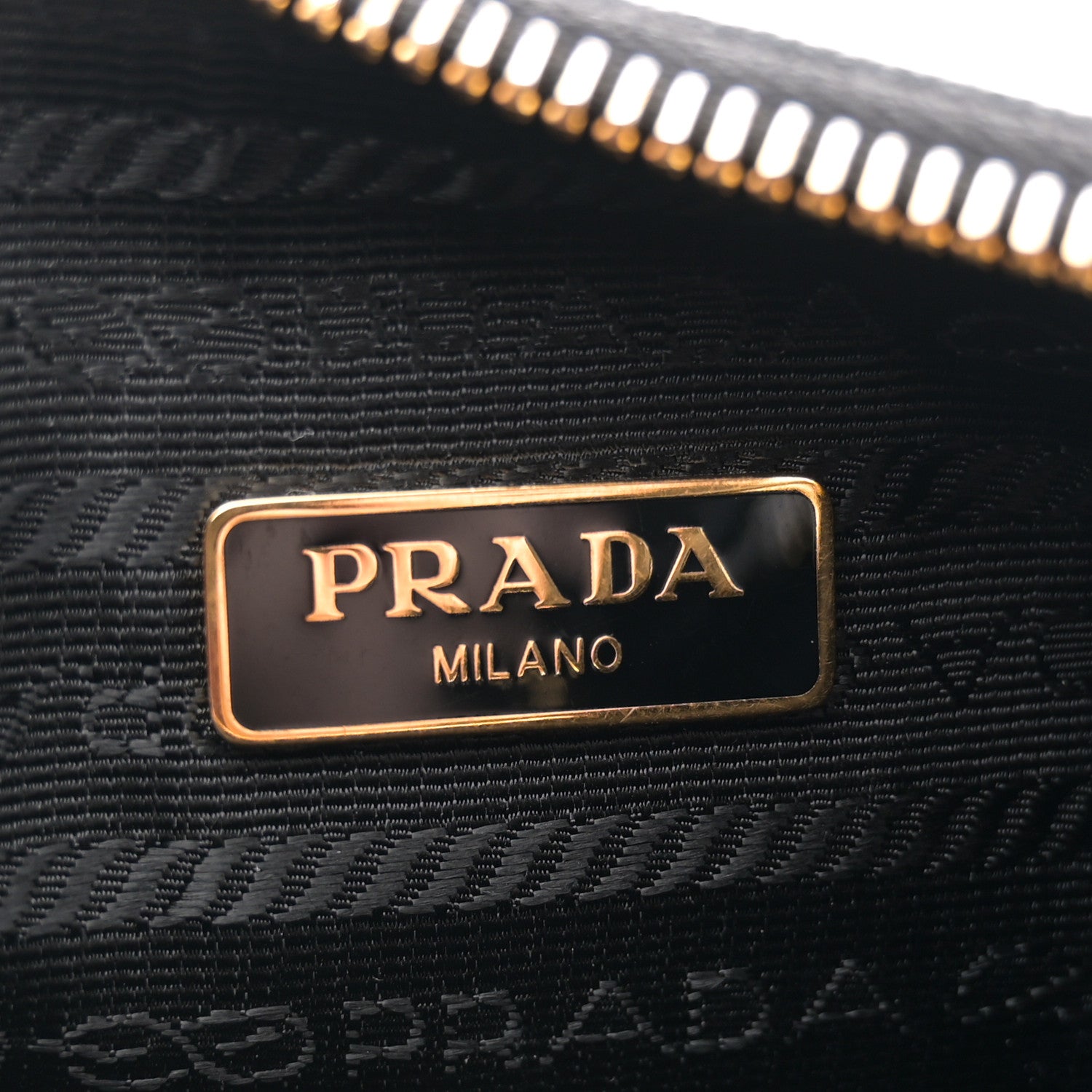 Prada Saffiano Lux Re-Edition 2005 Shoulder Bag Black 6 of 10