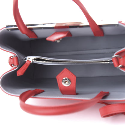Fendi Vitello Dolce Century Petite 2Jours Tote Fiamma Ardesia 5 of 9