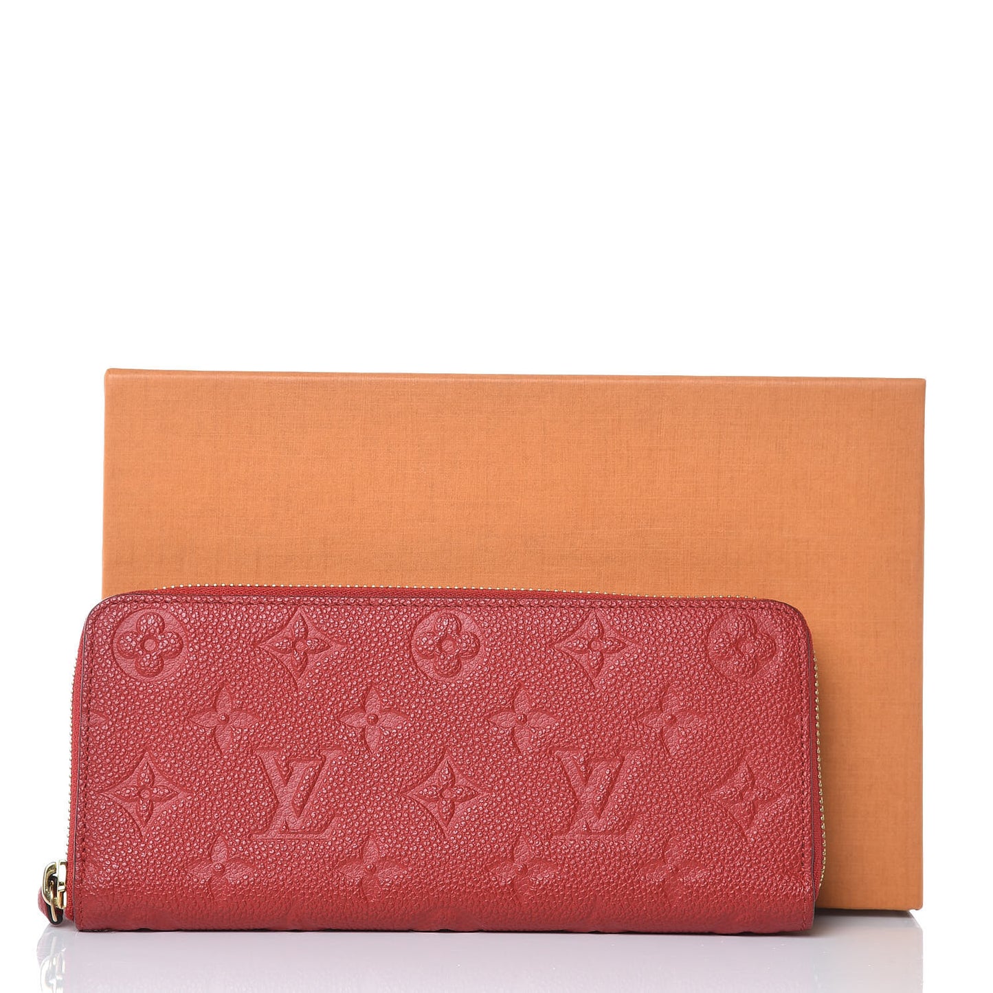 Empreinte Clemence Wallet Scarlet
