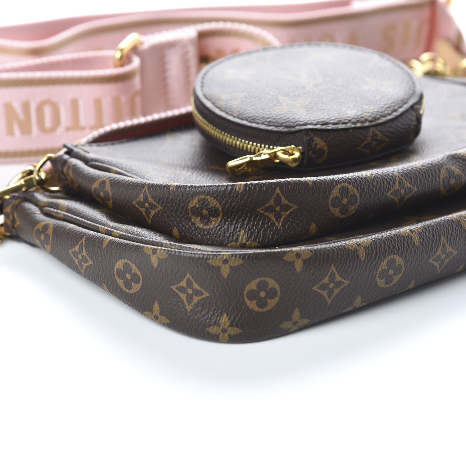 Louis Vuitton Monogram Multi Pochette Accessories Rose Clair 7 of 11